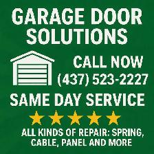Garage door and Opener