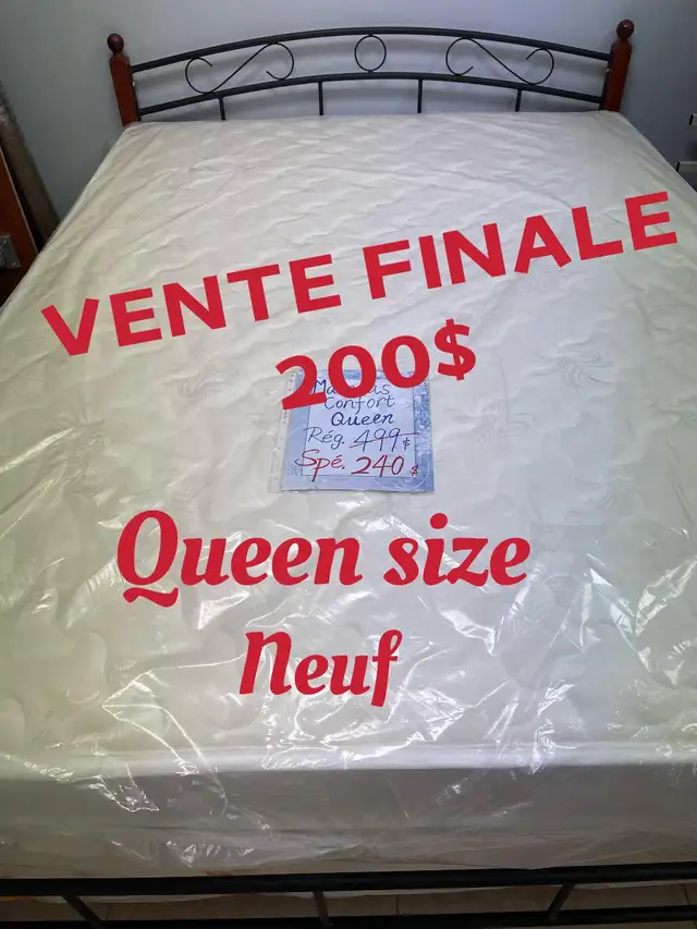 LE PLUS BAS PRIX!! Des matelas en liquidation!!