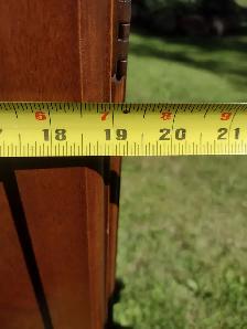 Antique 5 drawer tallboy Armoire - Photo 4