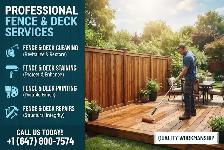 Fence & Deck Maintenance Products