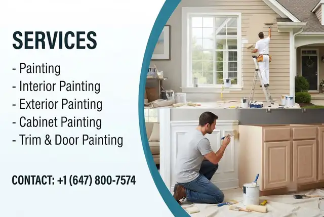 Interior & Exterior Paint Supplies
