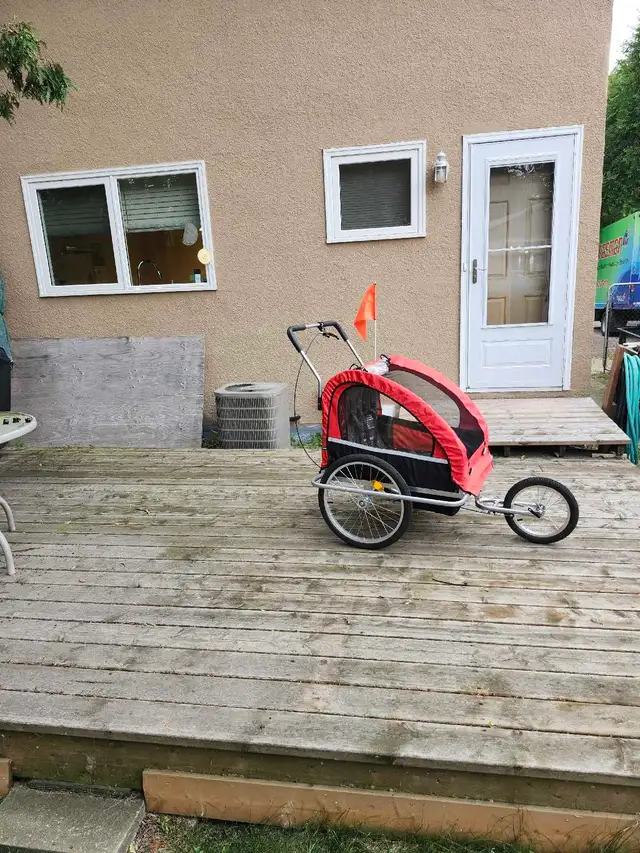 bike trailer jogging stroller