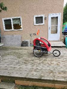 bike trailer jogging stroller