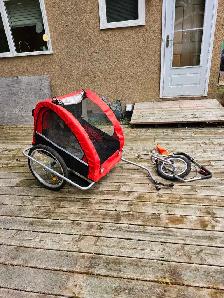bike trailer jogging stroller - Photo 2