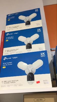 TP-LINK TAPO TC55 2K QHD WIRED FLOODLIGHT SECURITY CAMERA