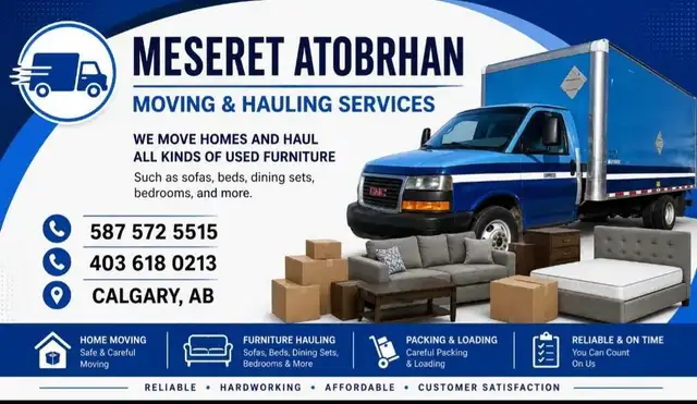 Affordable Moving and Junk Removal services - Calgary