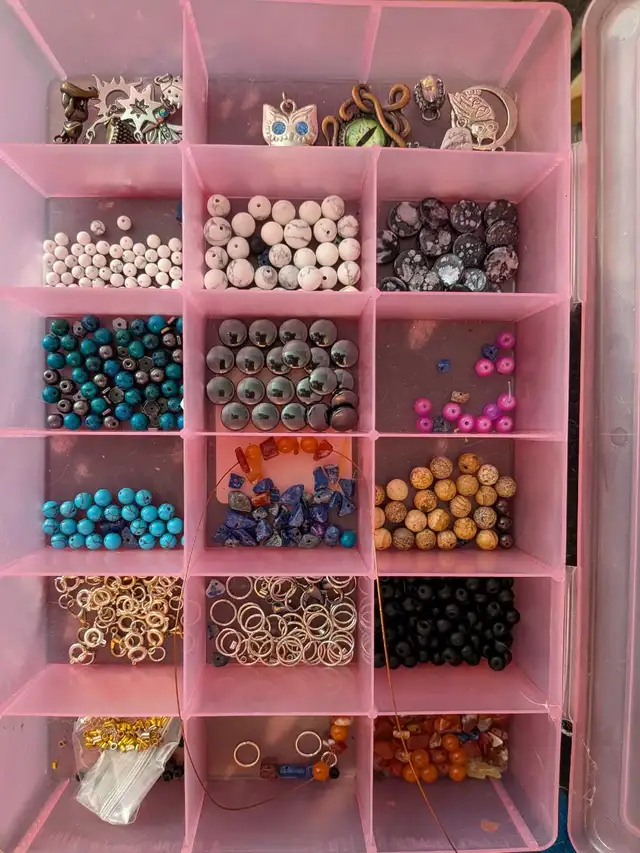 Jewelry Beads, findings and pendants