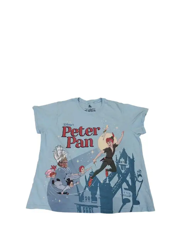 Disney Peter Pan Vintage Graphic T-Shirt – Size 2XL