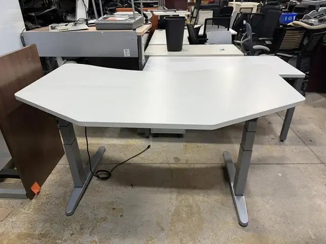 Steelcase Sit-Stand Desk-Ufficio Furniture-Call Now!