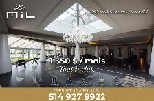 3 1/2 tout inclus !