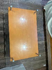 Free - Glass-Top Coffee Table - Photo 2
