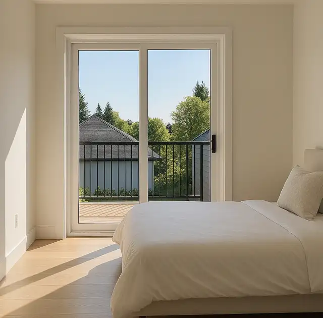 Durable White Vinyl Sliding Patio Doors – Built to Last