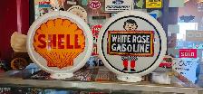 Gas pump globes