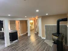 Nice 1 bedroom daylight, basement suite College Heights