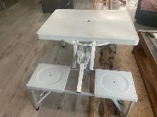 Folding Picnic Table - Seats Four - Photo 2
