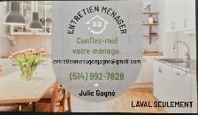 Femme de ménage résidentiel ( 4 places )