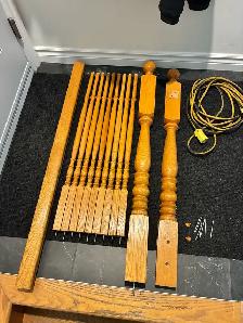 rampe en chêne 60$ - Photo 4