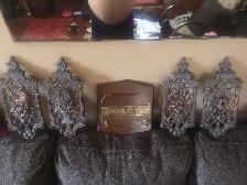 Vintage Dagbladen Wall Hanging Magazine Holder and Accents - Photo 2