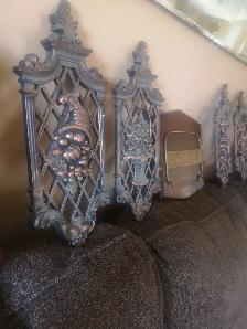Vintage Dagbladen Wall Hanging Magazine Holder and Accents - Photo 4