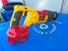 Dewalt DW937 Variable Speed Reciprocating Saw Cordless W Battery