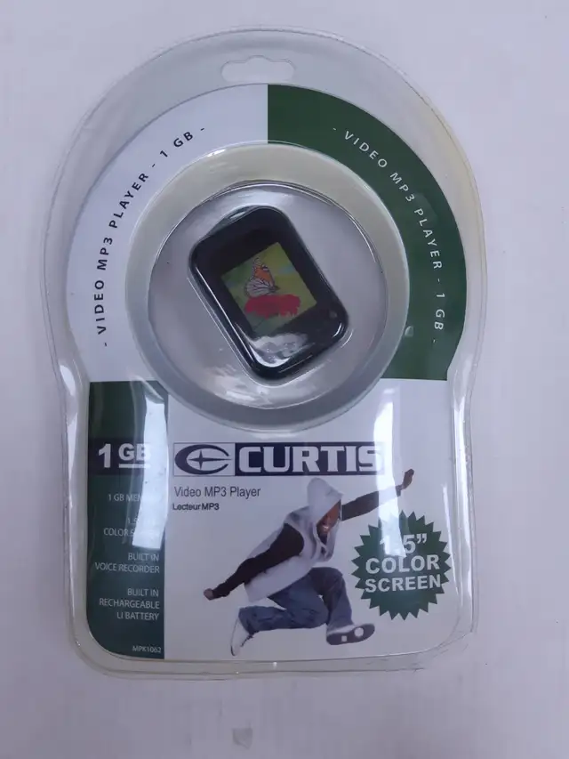 1 GB MP3 PLAYER (Brand New, Sealed)