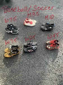 baseball/ Soccer Cleats/ various prices