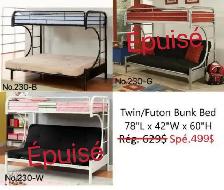 Brand New Bunk Bed/DES LIT SUPERPOSE/ LIQUIDATION!! - Photo 3