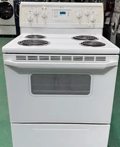 Reconditioned Whirlpool Coil Top Stove WGP30802 (S4362) $395