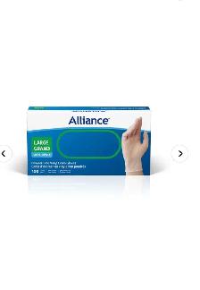 Alliance Powder Free Vinyl Exam Gloves - Photo 3