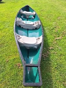 16.5 ft Waterquest Canoe - Hybrid Square Back With 2 Paddles - Photo 5