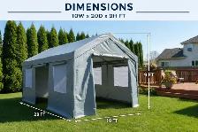 MMW 10ft x 20ft Heavy Duty Tent Special $399