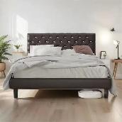 Brand New Double size Full Button-Tufted Faux Leather $89