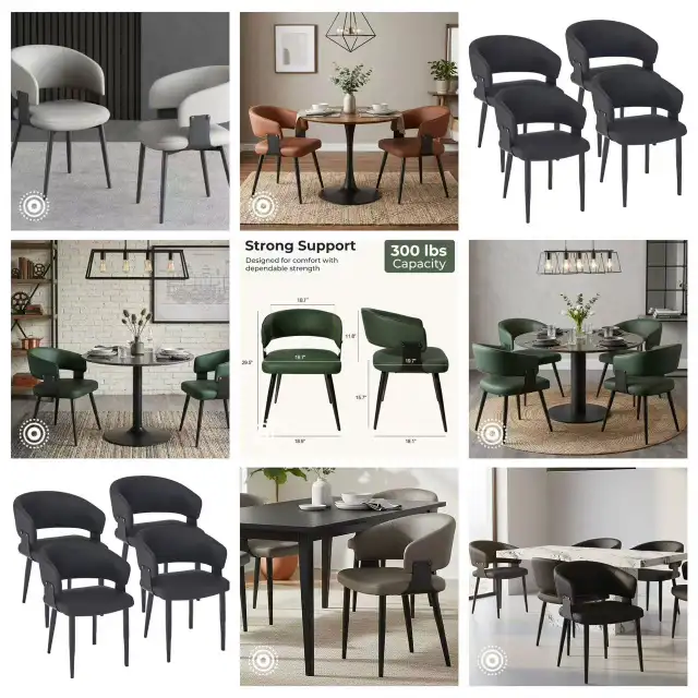 Brand New Modern Upholstered Dining Chair Special $99