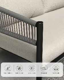 4pcs Patio Furniture Faux Marble Table Special $459 - Photo 6