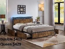 NEW BEDS WITH BUILT IN LED LIGHTS AND DRAWERS - Photo 4