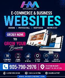 Professional Business & E-Commerce Website Design | Brampton