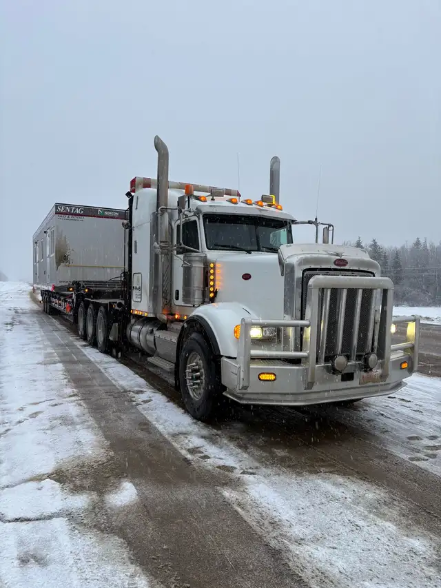 class one lowbed/winch truck