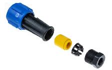 Bulgin Circular Connector, 4 Contacts, Cable Mount, Plug, Male, - Photo 3