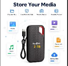 PREMIUM QUALITY 2TB SSD EXTERNAL HARD DRIVE FOR SALE - Photo 6