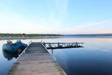 Waterfront cottage weekly rental