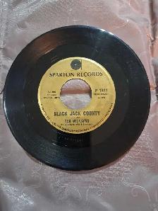 Tex Williams Sparton Records 45 RPM Vinyl