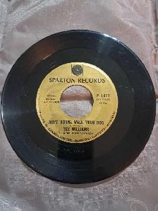 Tex Williams Sparton Records 45 RPM Vinyl - Photo 2