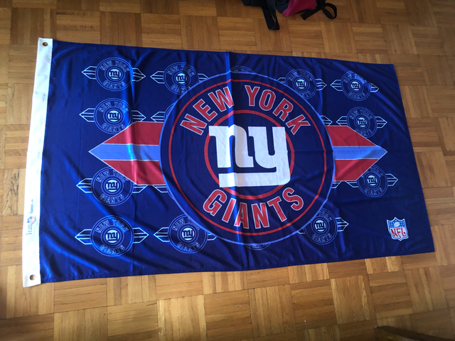NFL DRAPEAU DES NY GIANTS 3PIX5PI DE EMERSON