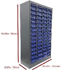 60 Drawers Parts Cabinet Bolt and Nut Tool Storage Cabinet054554