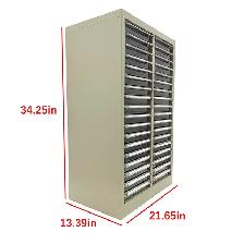36 Small Drawer File Cabinet for Office Book Locker 054563 - Photo 2