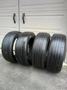 4 tires KUMHO 215/55/R18 all season. - Photo 2