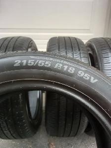 4 tires KUMHO 215/55/R18 all season. - Photo 5