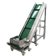 110V Industrial Transport PVC Belt Climbing Conveyor 230351