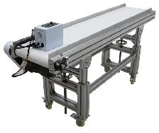 59''x12'' Baffle White Food Grade PU Belt Conveyor 110V 230556 - Photo 7