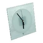 20x20cm Blank Sublimation Round Glass Clock Heat Press 001344 - Photo 2